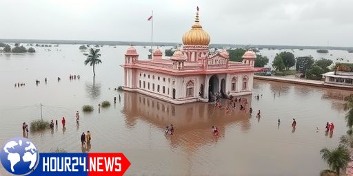 Floodwaters Surge Over Kartarpur Gurdwara
