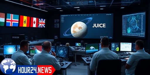 ESA Restores Communications with JUICE During Its Journey to Jupiter