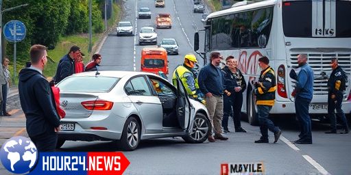 Accident on the Road: A Tragic Collision