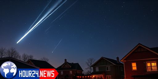 A Sonic Boom from the Skies: Meteor Shakes Central Victoria