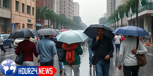 Karachi Experiences Rain: Met Office Warns of Urban Flooding