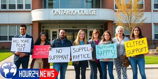 Support Staff Strike Disrupts Ontario Colleges