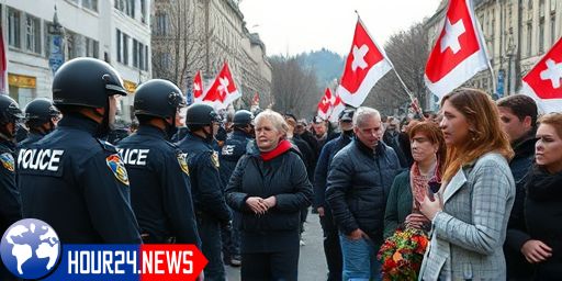 Lausanne: An Armed Man Threatens Passersby During Riots