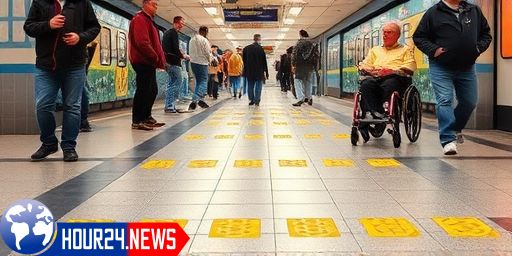 Understanding Yellow Stubs on MRT Station Floors