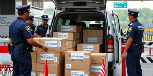 Singapore E-Cigarette Smuggling Arrest: K-9 Activated