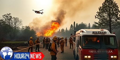 Fire Breaks Out in Achaia Forest Area