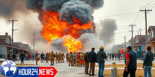 Explosion in Pianura: Shocking Images from the Blast