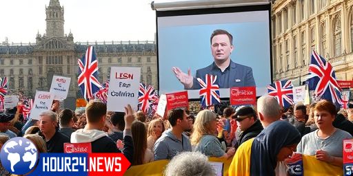 Elon Musk Calls for Government Change in UK During London Rally