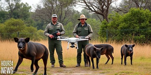 Innovative Tactics to Capture Invasive Feral Pigs in Australia