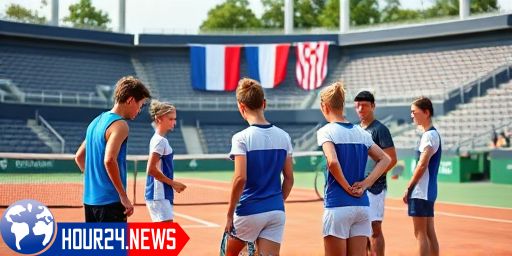 Corentin Moutet and Arthur Rinderknech Lead France Against Croatia in Davis Cup