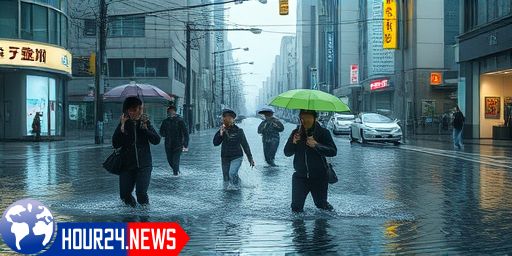 Record Rainfall Causes Chaos in Tokyo: Flooding and Damage
