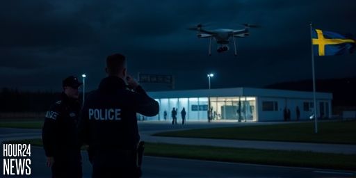 Overnight Police Activity in Västernorrland: Drug Test and Timrå Drone