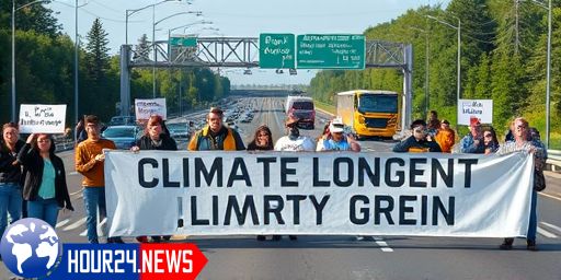 Extinction Rebellion Blocks A12: A Call for Climate Action