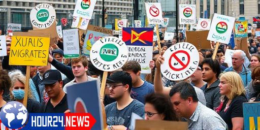 Thousands March in London: A Clash Over Migration Issues