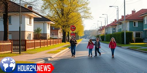 Barnens skolväg klövs itu: oroliga föräldrar reagerar