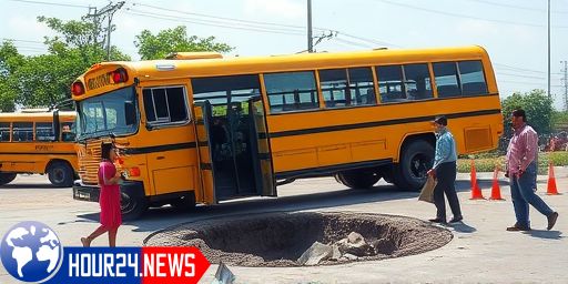School Bus Topples Over Pothole in Bengaluru: 20 Children Rescued