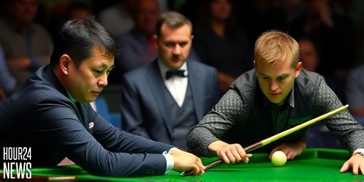 Zhou Yuelong Sets Up English Open Final Against Mark Allen