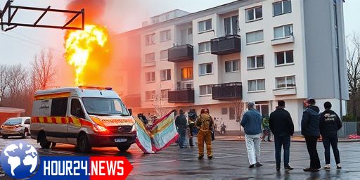 Explosion at Multi-Family Building in Nödinge