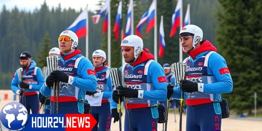 Men’s Relay Start List for the Russian Biathlon Championship in Chaykovsky