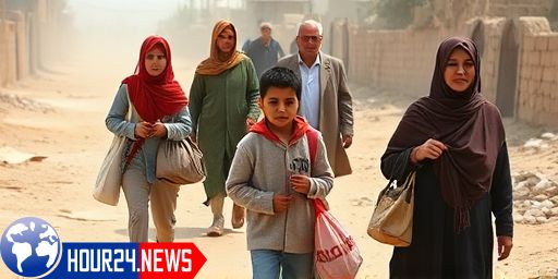 Over 250,000 Residents Flee Gaza Amid Rising Violence