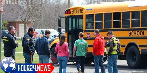 School Bus Collision in Lotbinière: 24 Students Hospitalized