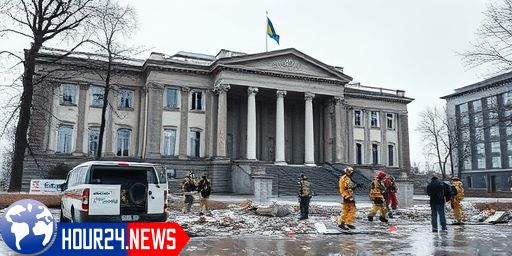 Devastating Attack on Ukrainian Government Building