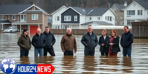 Severe Rainfall Causes Flooding in Flekkefjord