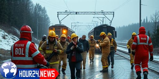 Rain Chaos Along Höga Kusten: Train Derailments Amid Severe Weather