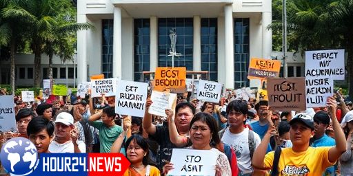 Anti-Corruption Protests Erupt at EDSA Shrine