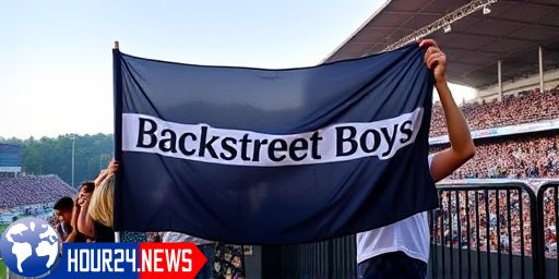 Emotional Tribute at The Town 2025: Backstreet Boys Flag