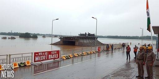 Heavy Rains on Musi River Flood: Alert—Musi Swells, Traffic Halted Across Key Routes