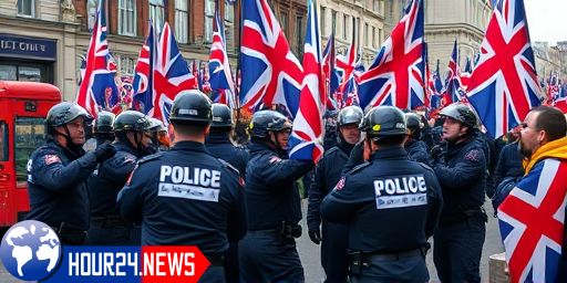 Violent Clash Between Police and Protesters in London