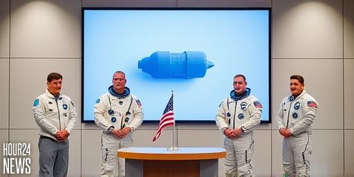 Moonbound Artemis II astronauts give Orion capsule a name