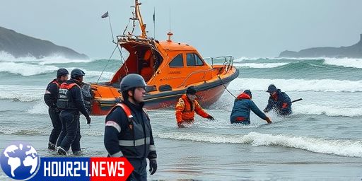 Rescue Operation for Fishermen Swept into Sea in Co Donegal