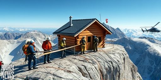 High-Altitude Renovation at A Neuve Hut in Val Ferret