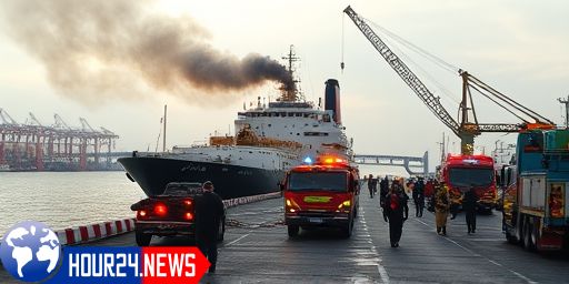 Drone Attack Causes Fire on Ship in Primorsk Port, Russia