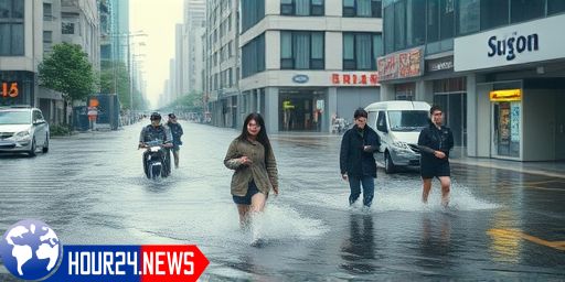 Tokyo’s Sudden Rainstorm Causes Severe Flooding
