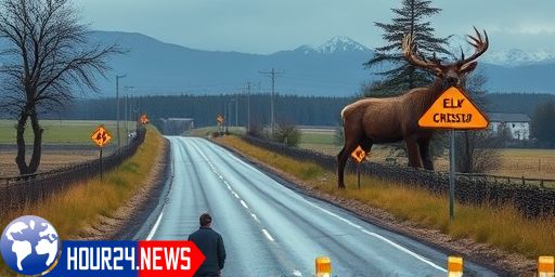 Tragic Motorcycle-elk Accident in Ringsaker