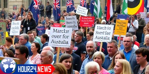 Men Charged After Assaulting Sydney Police Officer During March for Australia Rally