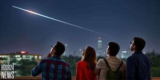 Mystery Streak in Delhi-NCR: Meteor Shower or Space Debris?