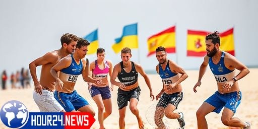 Ukraine Beach Football Team’s Narrow Loss to Spain