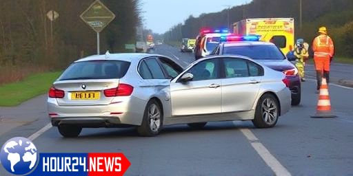 Serious Road Collision Leaves Two Men in Critical Condition