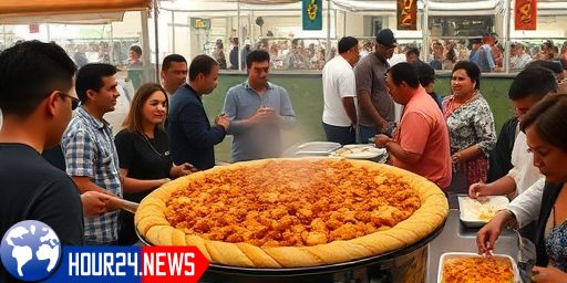 Magdalena Prepares the World’s Largest Pan con Chicharrón