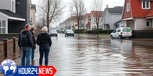 Severe Weather in NRW: Rainfall Causes Flooding and Road Closures