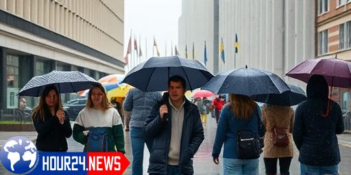 Weather Forecast for Rain in Ukraine