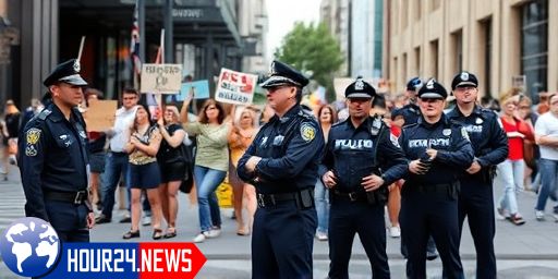 Increased Police Presence for Protests in Melbourne CBD