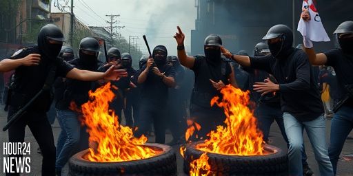 Violence Erupts Among Masked Protesters in Manila