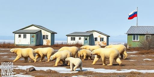 Polar Bears Take Over Abandoned Soviet Station in the Russian Arctic