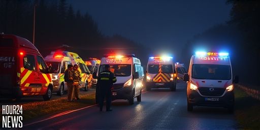 Serious Traffic Crash Near Bollnäs Involves Multiple Vehicles