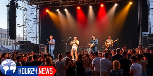 Anastassopoulou Shines on Stage with Husband Bernardo